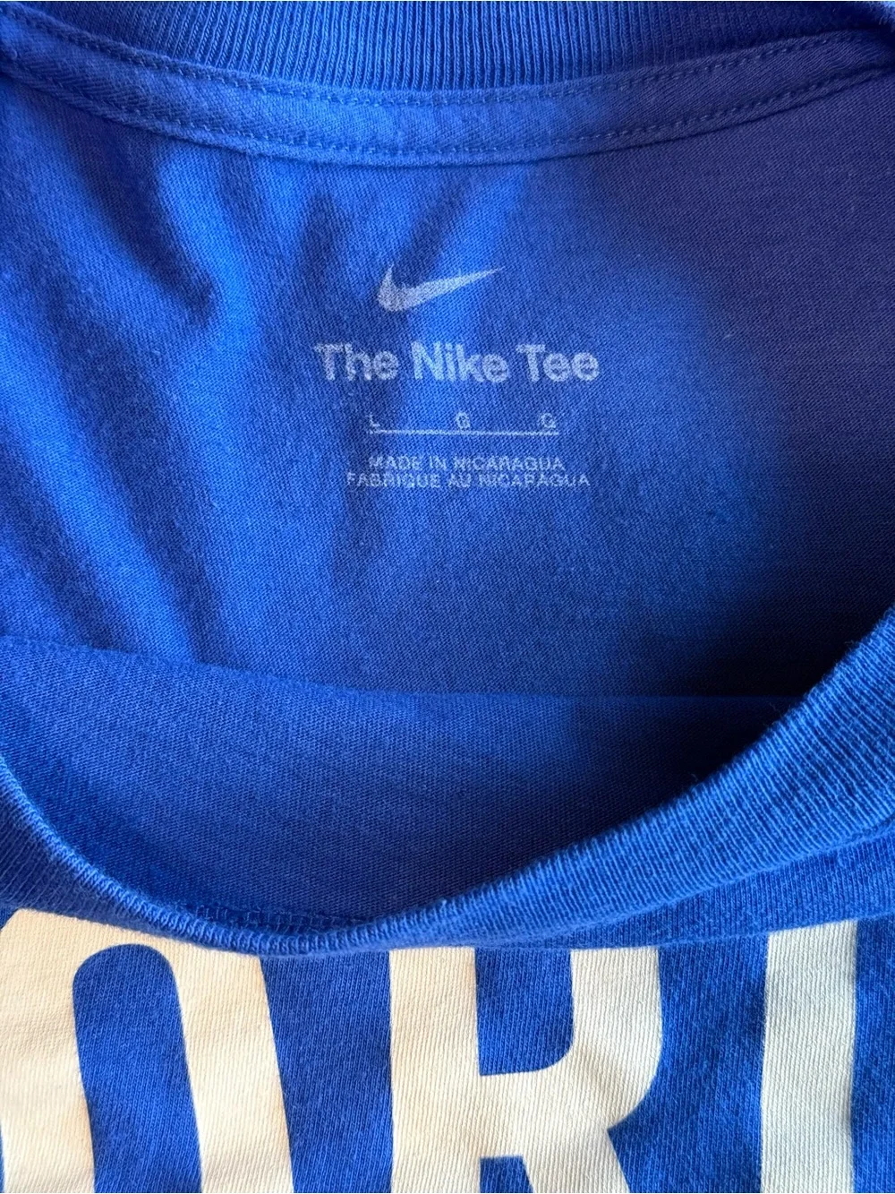 Nike Florida Gators Blue Graphic T-Shirt Men’s Large NCAA Athletic Tee